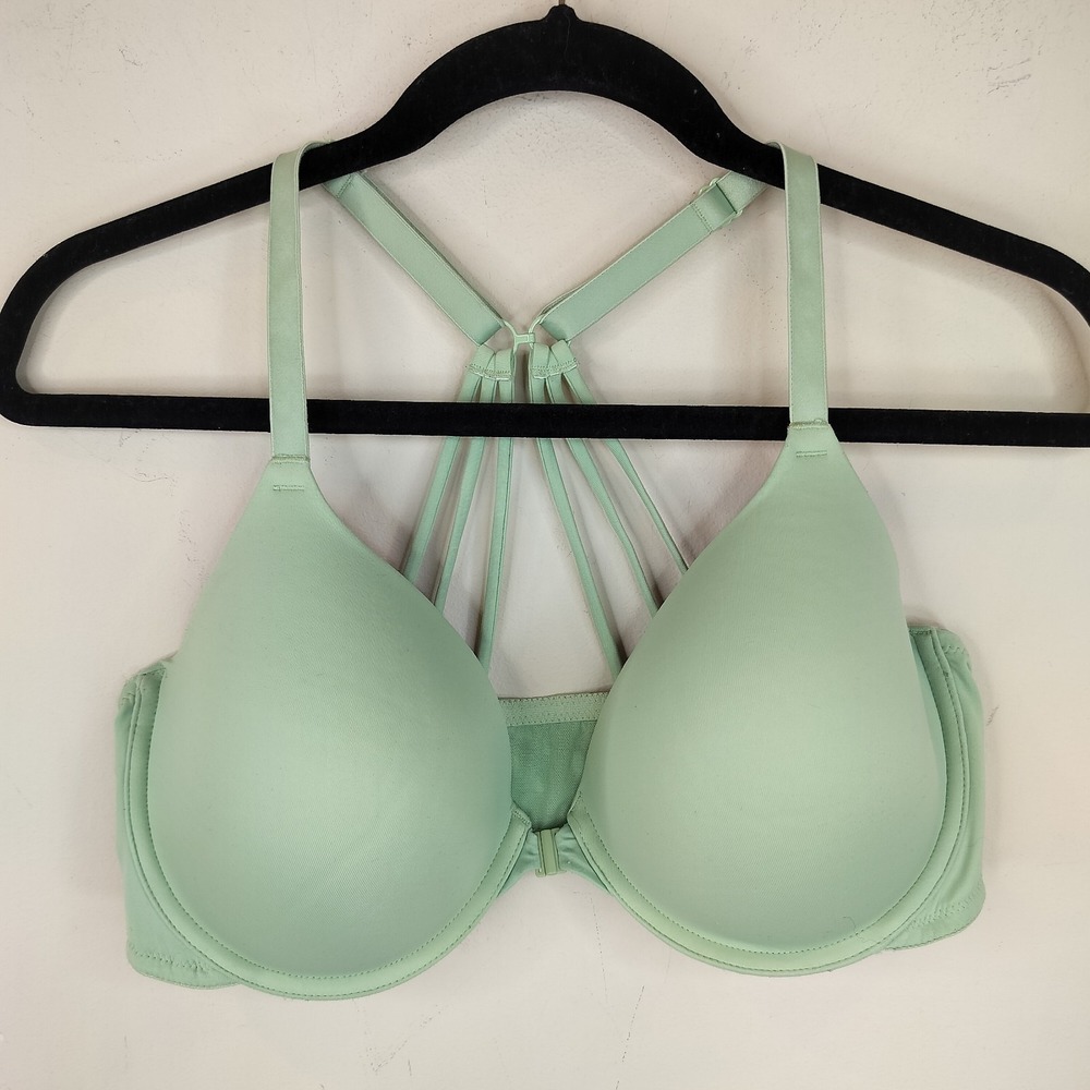 Victoria Secret PINK Bra Strappy Back Front Closure